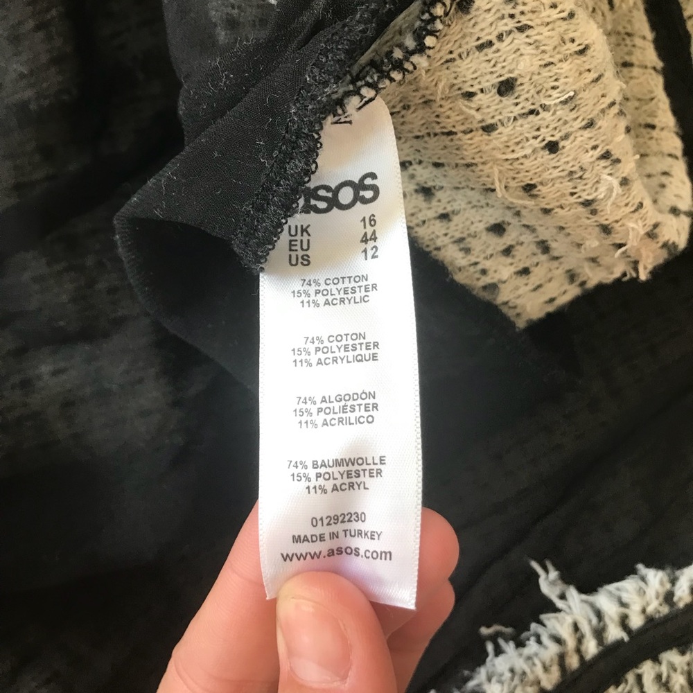 ASOS black and white jacket - Picture 5 of 6